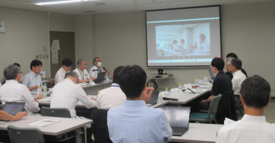 MINCの会 現地会場内の様子